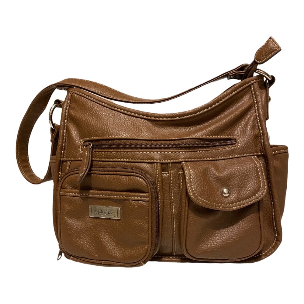 Multisac Brown Shoulder Bag
